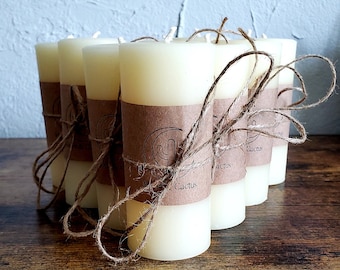 Bougies 100 % cire d'abeille