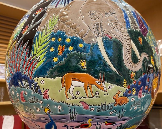 Large New Longwy Vase