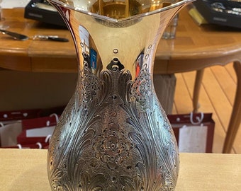 Vase Argent Massif et Vermeil Neuf