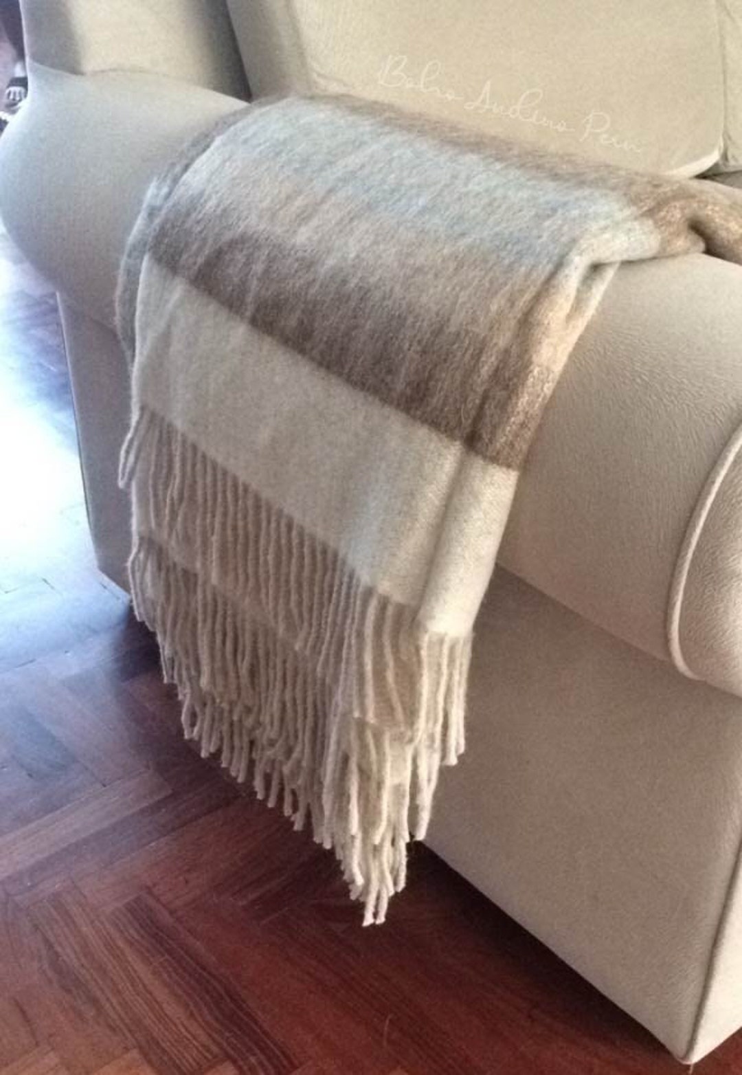 TUMI Peruvian Throw Blanket Alpaca Wool Blanket Peruvian Etsy