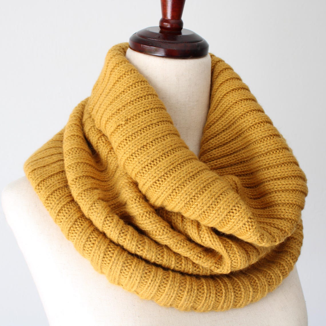 Hand-knitted Baby Alpaca Wool Infinity Scarf: Peruvian Tube Scarf - Etsy