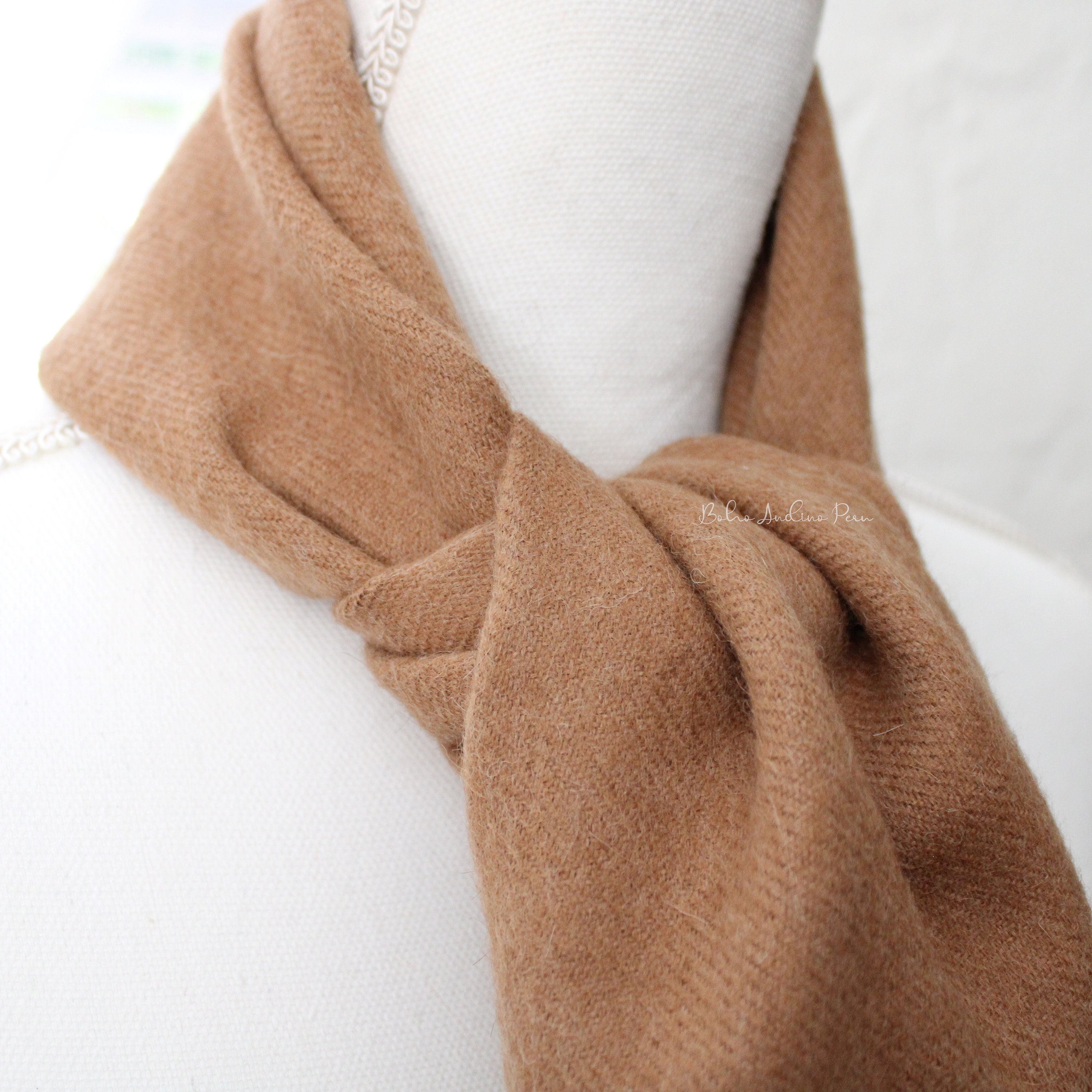 classic scarf brown