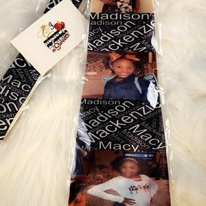 Custom Photo Tie | Father&#39;s Day gift | Personalized Photo Necktie | Custom Phrase Neck Tie | Photo Tie | Custom Neck Tie | Unique Gift