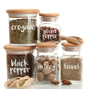 Updated Spice Jars - Chelsey Freng