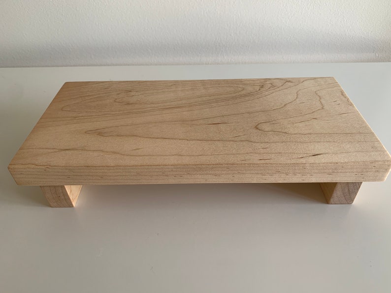 Countertop Tray Kitchen Tray Wooden Riser Tray Wooden Etsy
