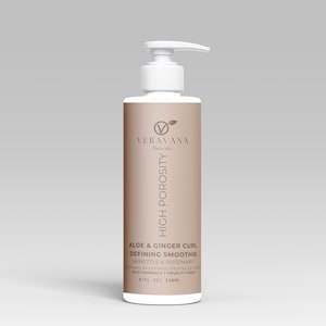 High Porosity Aloe And  Ginger Curl Defining Smoothie | Veravana Naturals