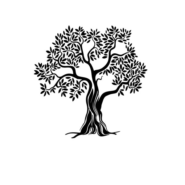 Empty family tree template svg for you to enter your own names digital
