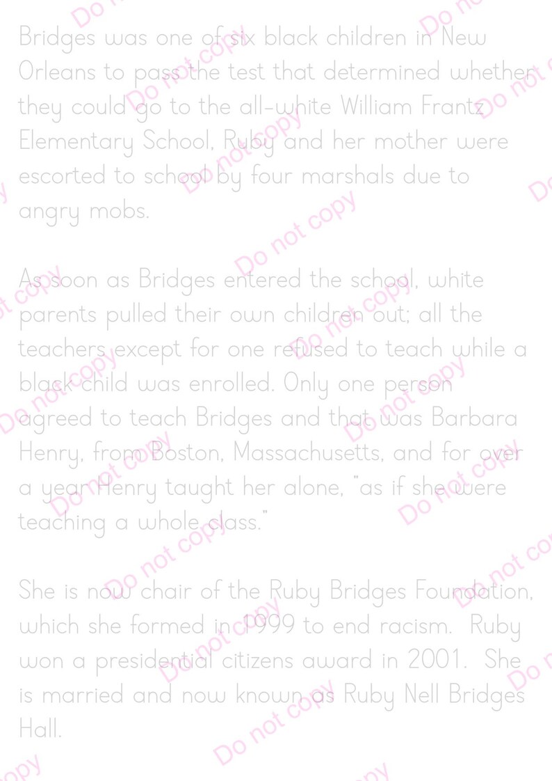 png history ruby bridges worksheets workpack ks3 etsy