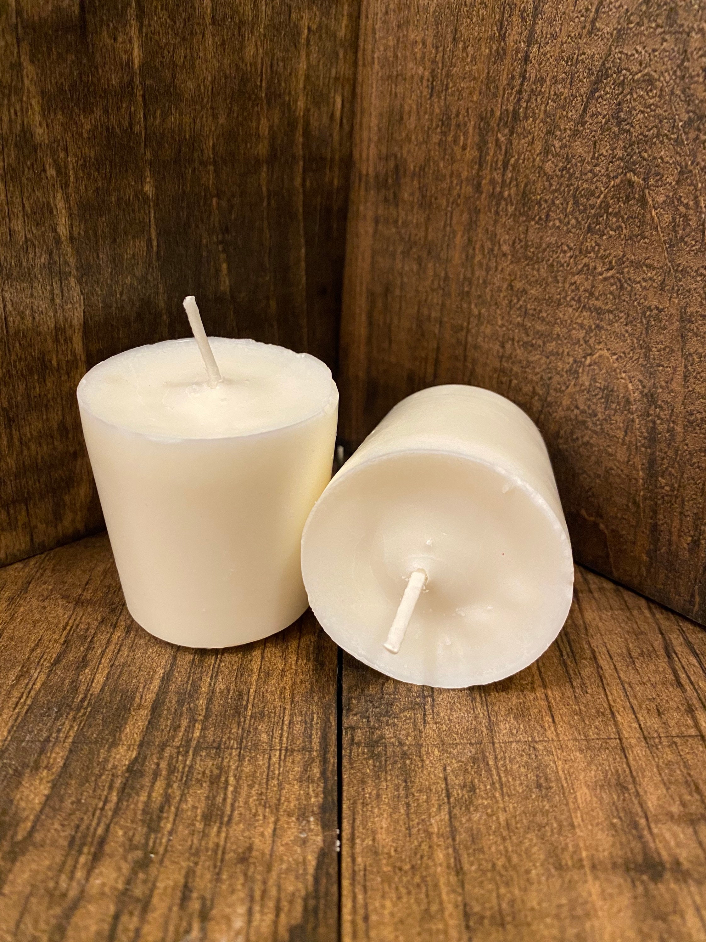 Handmade Oil Scented Soy Wax Votive Candles Dye Free 2 Etsy