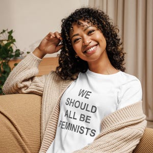 【ディオール】We Should All Be Feminists Tシャツ Dior's 