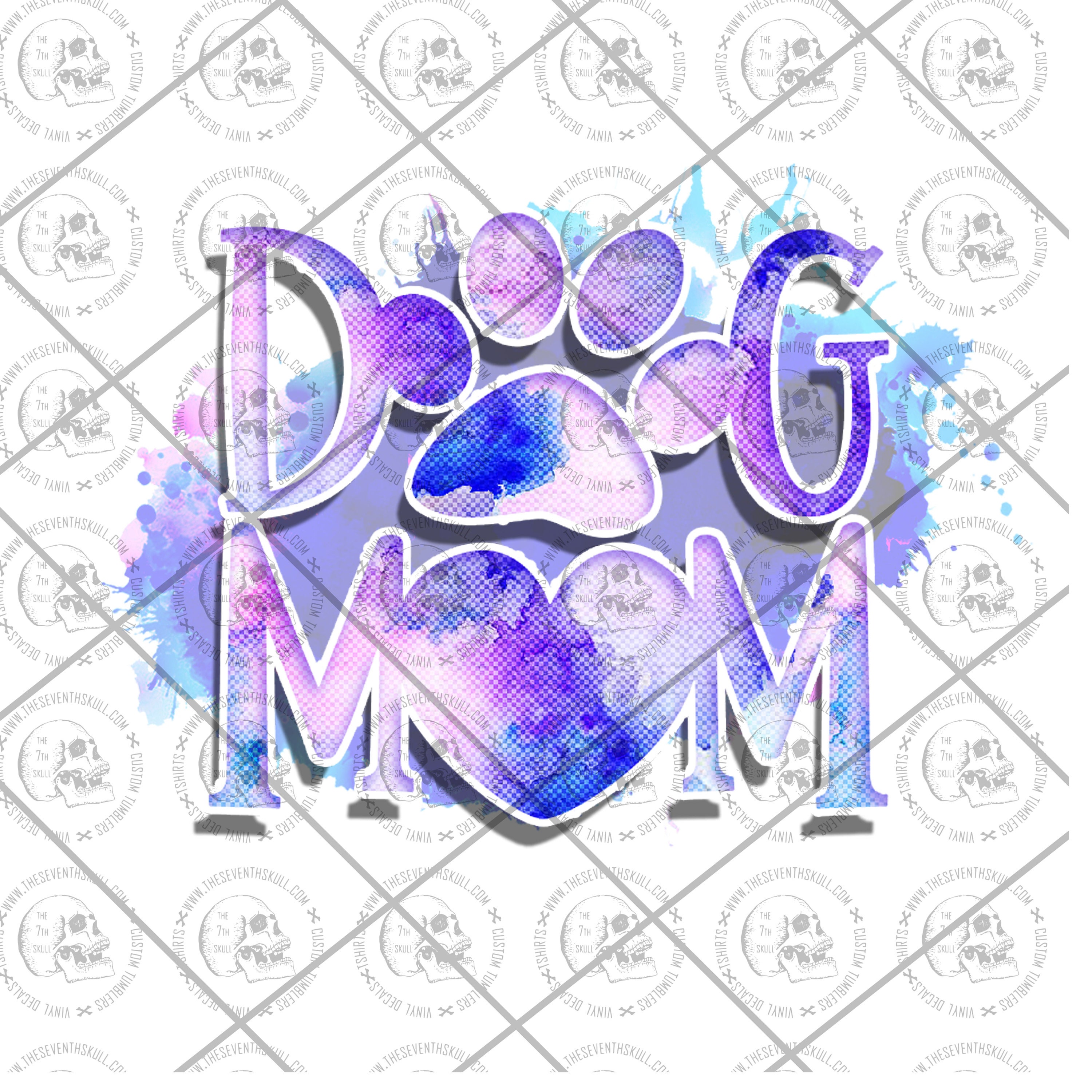 Dog Mom Digital File PNG Waterslide Sublimation - Etsy