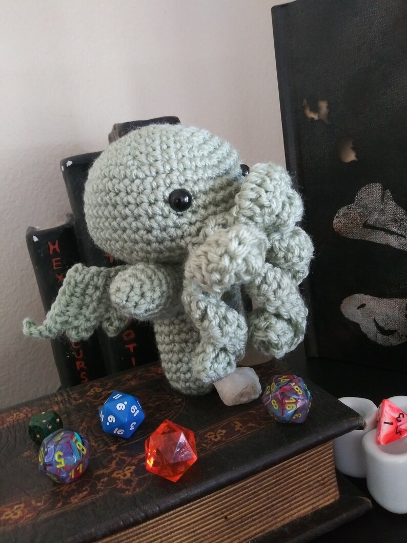 Chibi Cthulhu Crochet Amigurumi Doll | Etsy