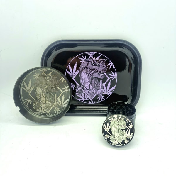 Rolling Tray and Grinder Etsy