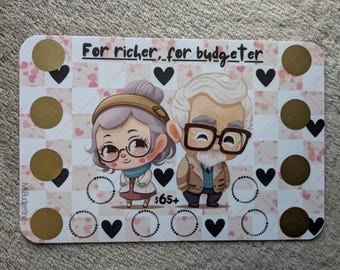 For richer, for budgeter scratch off/roll&save savings challenge