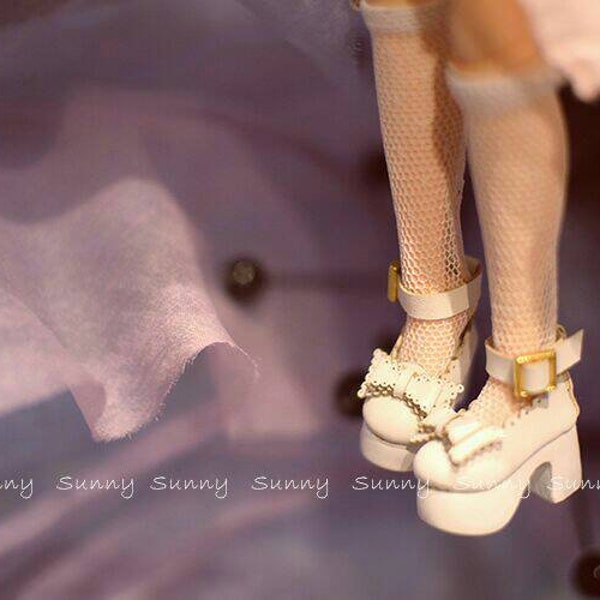 Lolita shoes for Blythe Pullip Licca Azone Momoko, Lati Yellow, Jenny MiddleBlythe,ob11