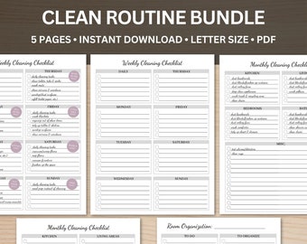 House Cleaning Routine | Weekly house cleaning schedule daily house cleaning schedule house deep cleaning checklist home cleaning checklist