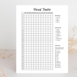 Period Cycle Tracker | Menstrual cycle tracker, fertility tracker, best period tracker calendar PMS tracker yearly period tracker for teens