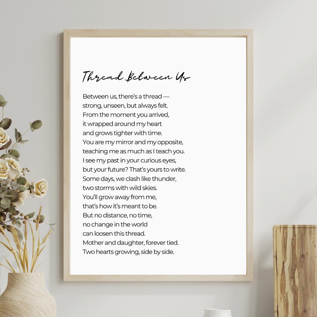 Mother Daughter Poem | Mother Daughter Quotes Mother Daughter ...