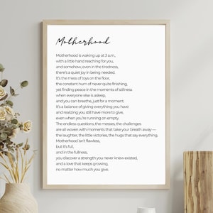 poème sur la maternité | Poème minimaliste sur la maternité, citations de poèmes sur la maternité, survie à la première année de parentalité, court poème pour maman