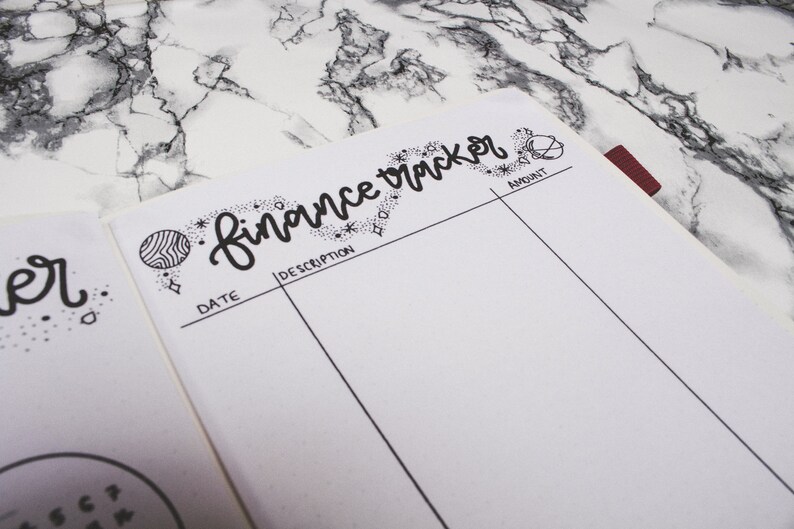 Bullet Journal Printable Set for Journal or Planner Any - Etsy