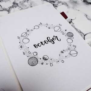 Bullet Journal Printable Set for Journal or Planner Any - Etsy