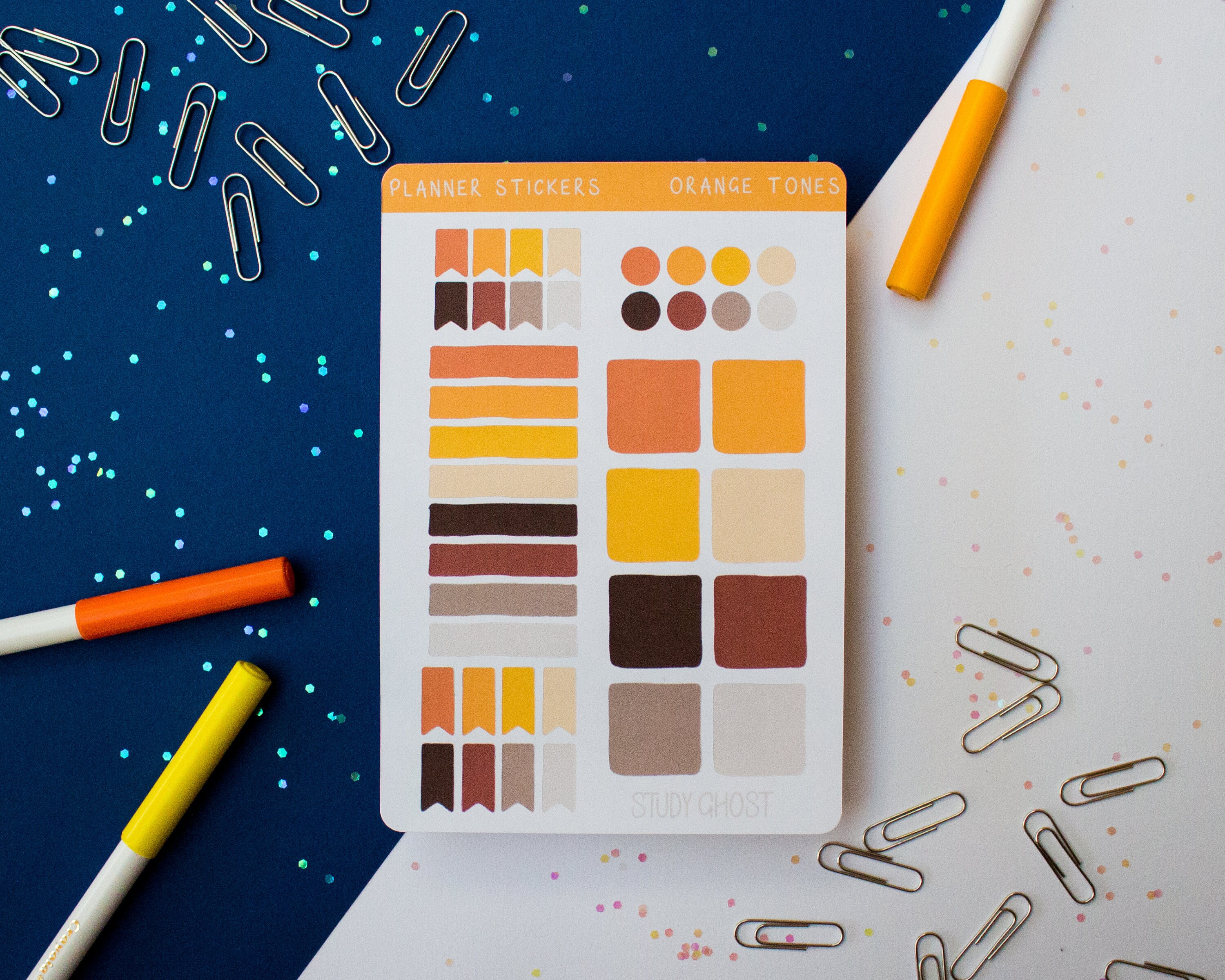 Planner Sticker Sheet Study Bullet Journal Stickers Etsy UK