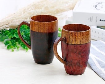 Wooden Coffee Mug Etsy