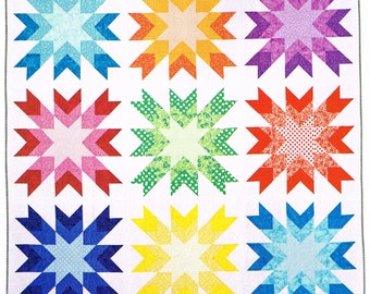 Supernova Quilt Pattern (Digital)