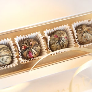 Blooming Tea, Flowering Teas, Rosemilk flavor tea,blooming teas, gift teas, tea set, Tea box, tea balls, teas