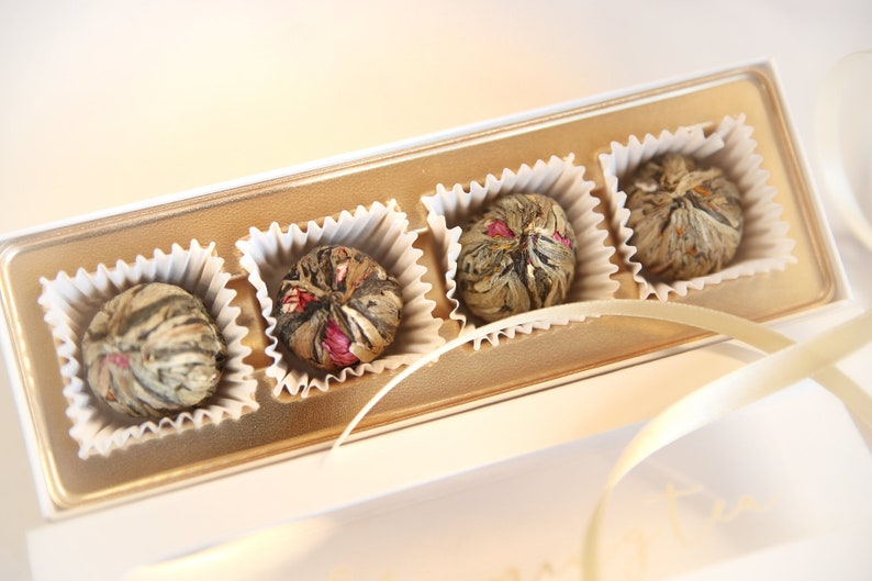 Blooming Tea, Flowering Teas, Green Tea, Jasmine Tea, Tea Gift Set, Berry Tea,blooming teas, gift teas, tea set, Tea box, tea balls, teas image 1