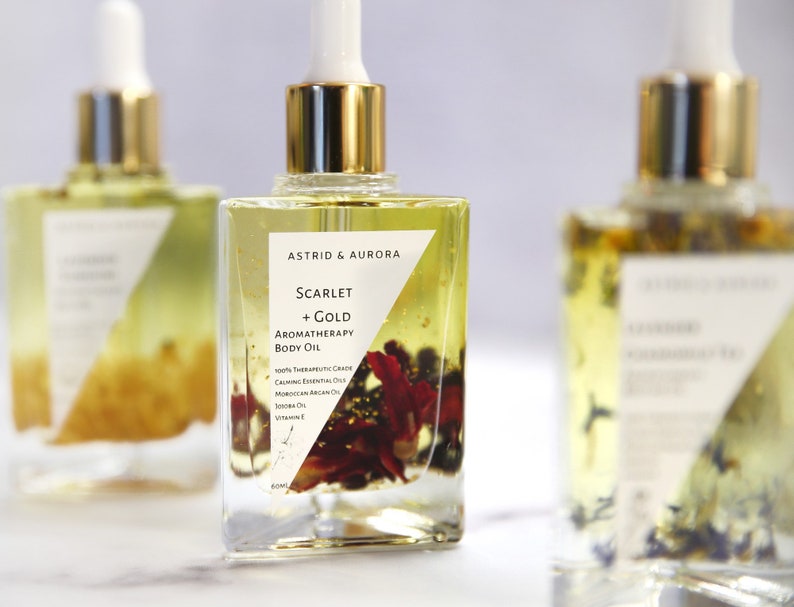 Aromatherapy Body Oils Massage Oils Beauty Oils Etsy