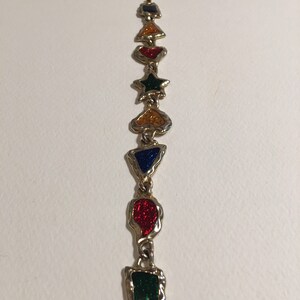 Jacques Esterel Bracelet émaux vintage 80 -