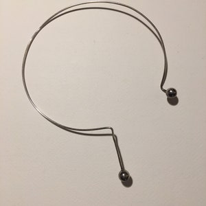 Vintage silver choker