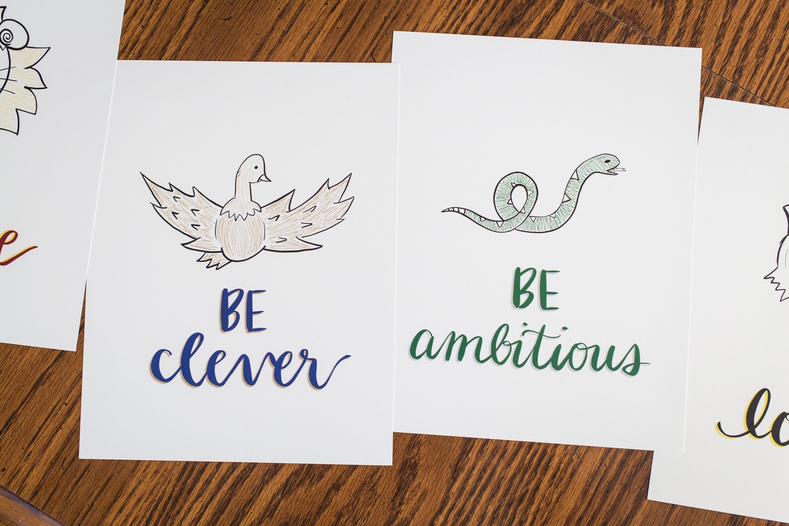 Harry Potter Nursery Signs Hogwarts House Posters Be Etsy