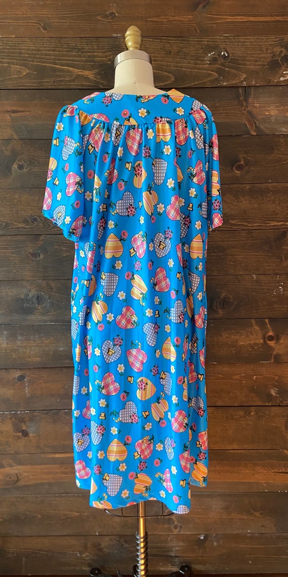 Vintage 90’s gardencore muumuu / gardening smock … - image 6