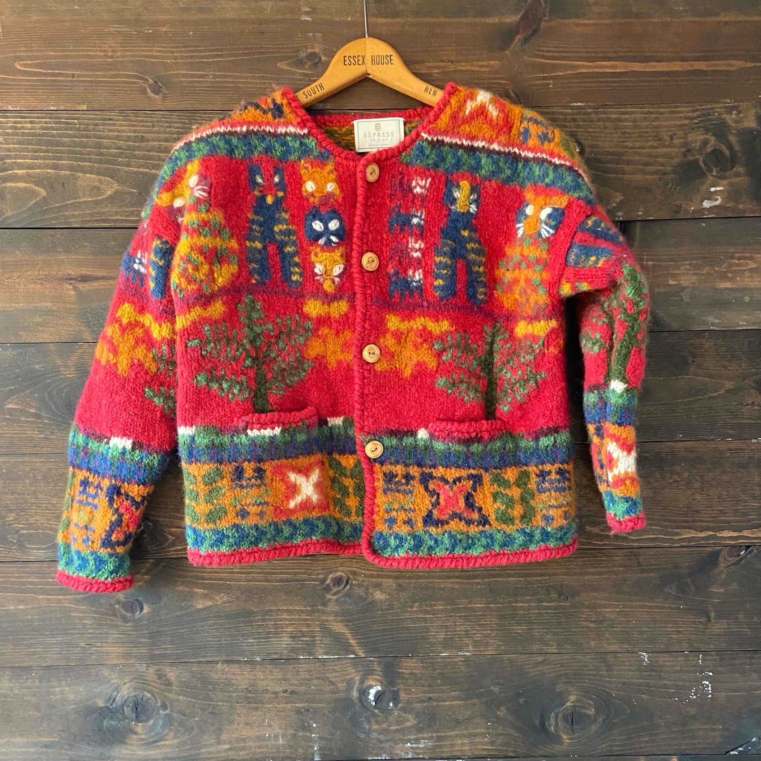 Express Tricot Vintage Sweater - Etsy 