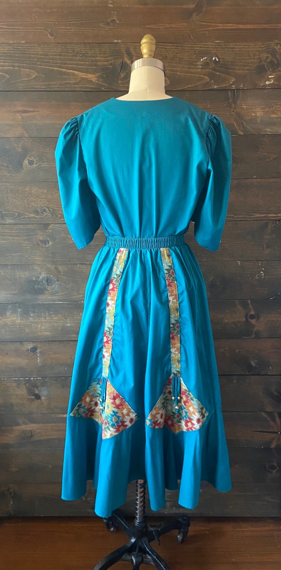 Vintage 80’s western outfit / square dance skirt … - image 4