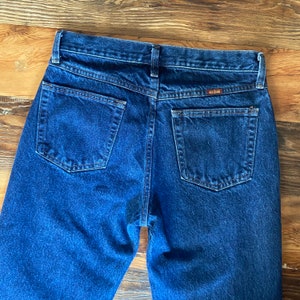 Vintage 90s Rustler Indigo Jeans / All Cotton Denim / Mom Dad Jeans ...