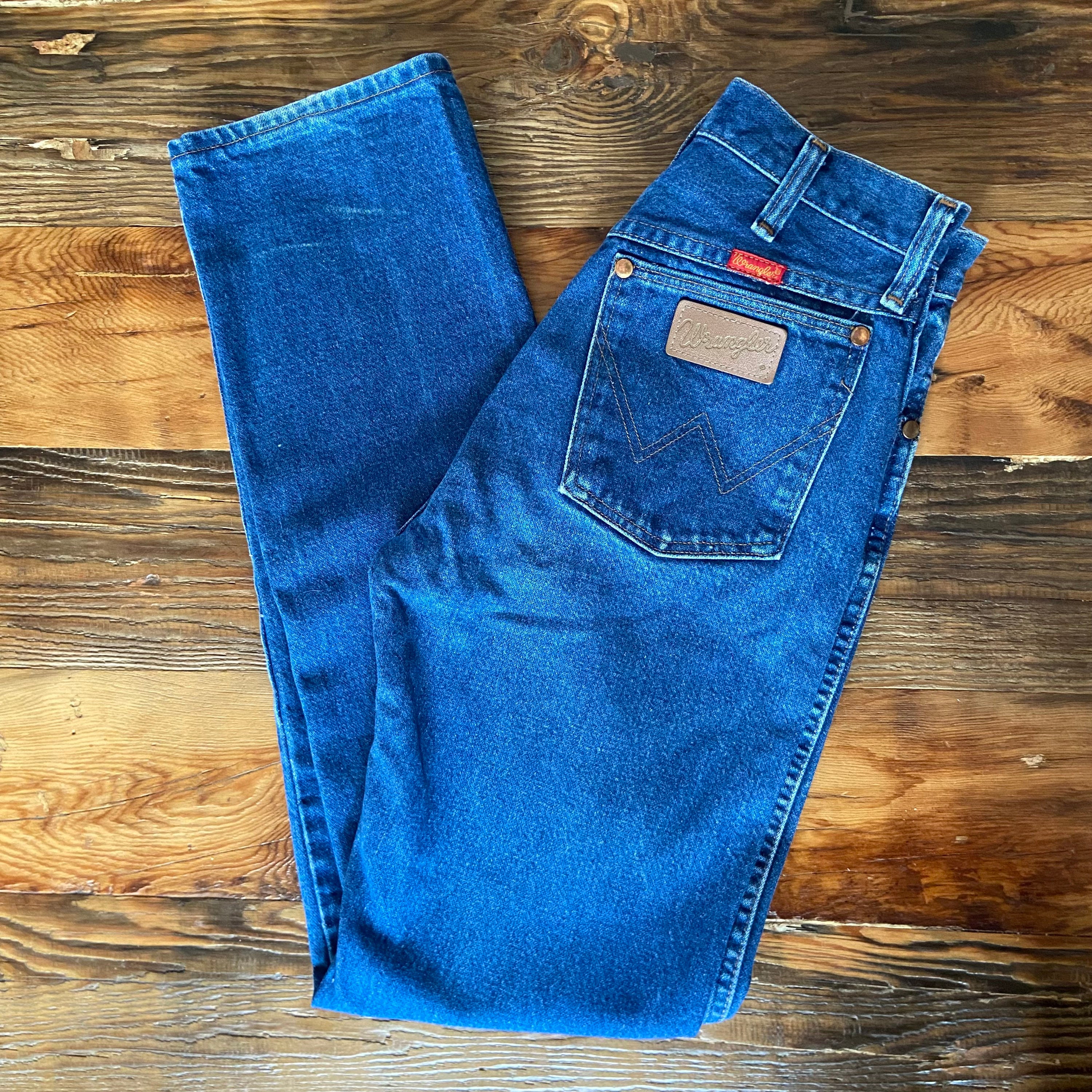 Vintage 80s 90s Wrangler Jeans / High Rise / Cowboy Cut / - Etsy