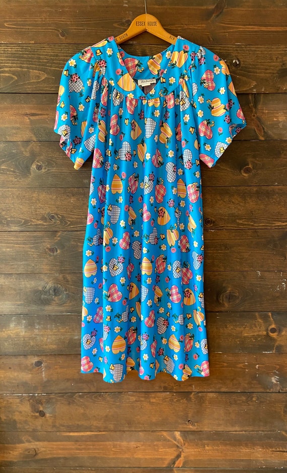 Vintage 90’s gardencore muumuu / gardening smock … - image 8