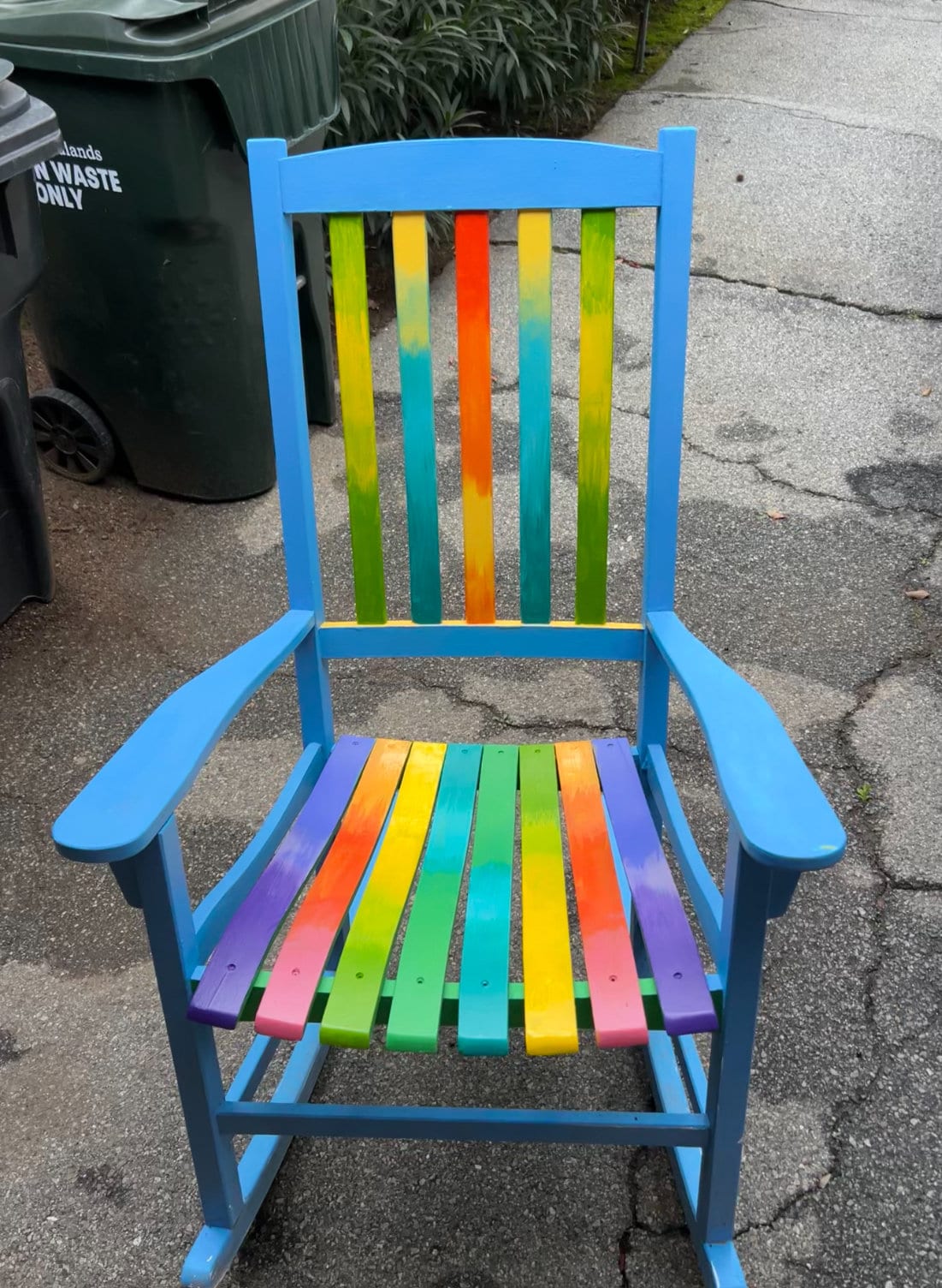 Diy Makeover Refinish Outdoor Rocking Chair Outdoor Essentials