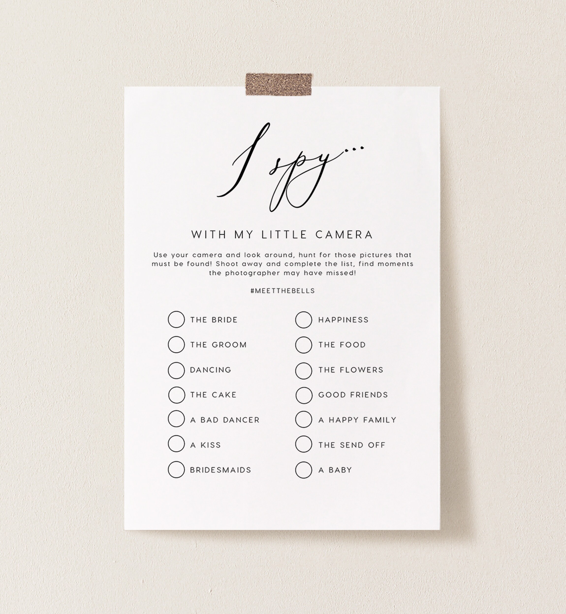 Wedding Table Games Bundle INSTANT DOWNLOAD Value Game Etsy UK