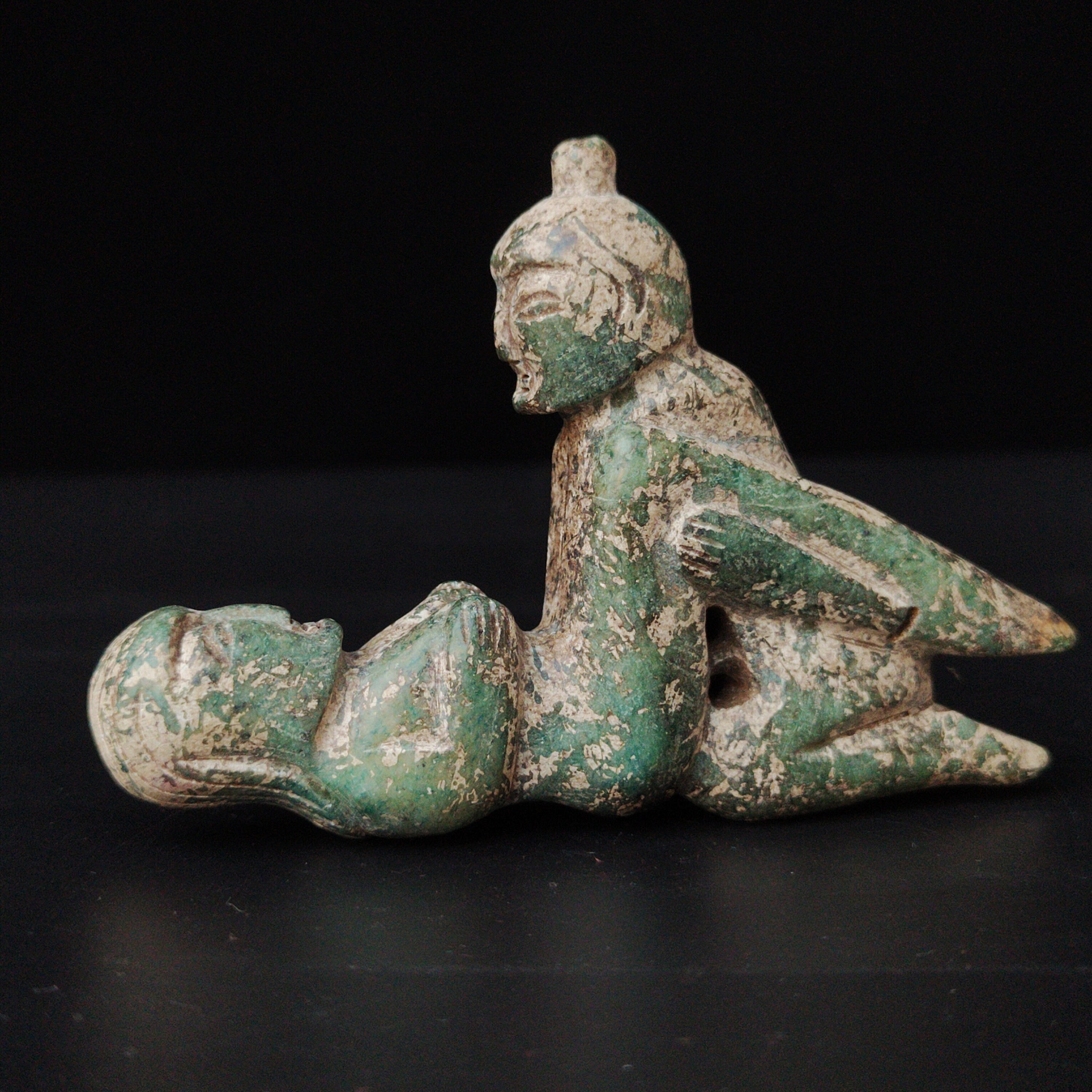 中国岫岩玉 白菜 置物 Jade carving xiuyan,china 【公式通販】