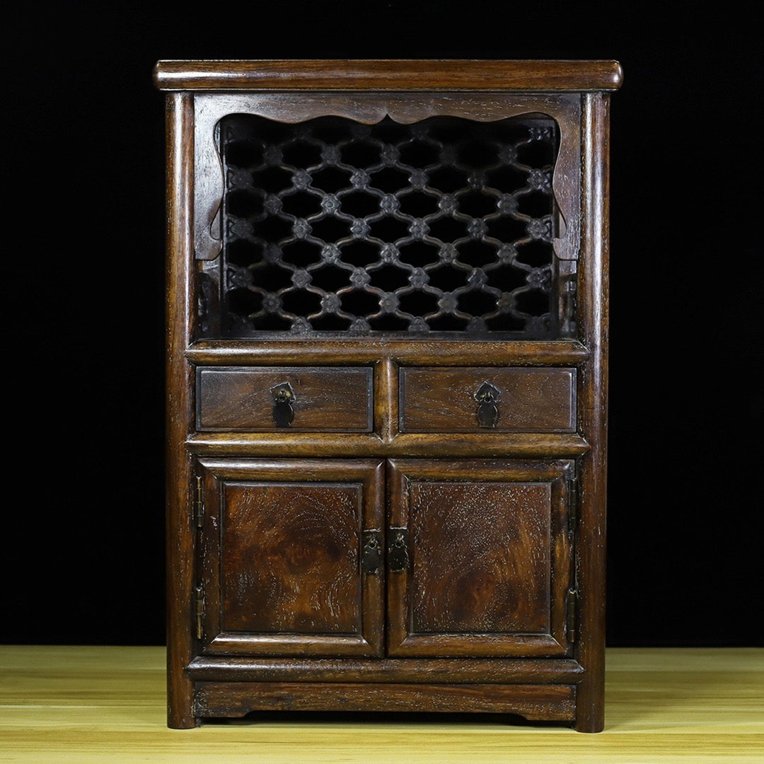 Chinese Antique Pear Wood Tea Etsy