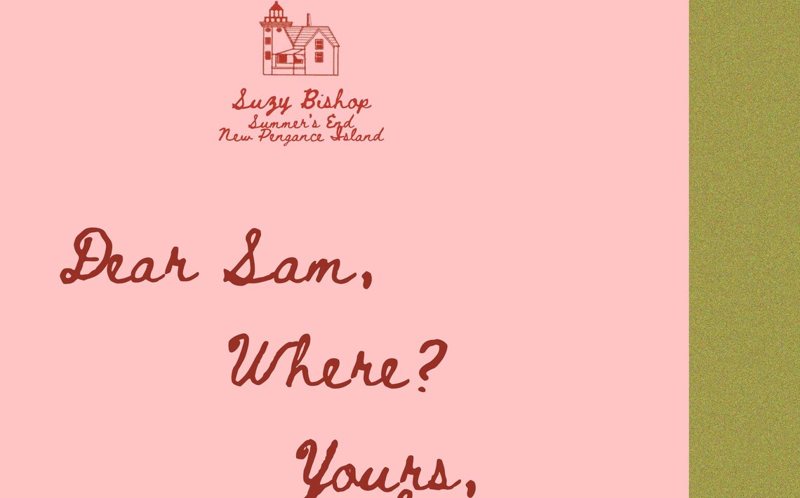 Dear Sam Where Dear Suzy When A3/4/5 and 8x10 Set | Etsy