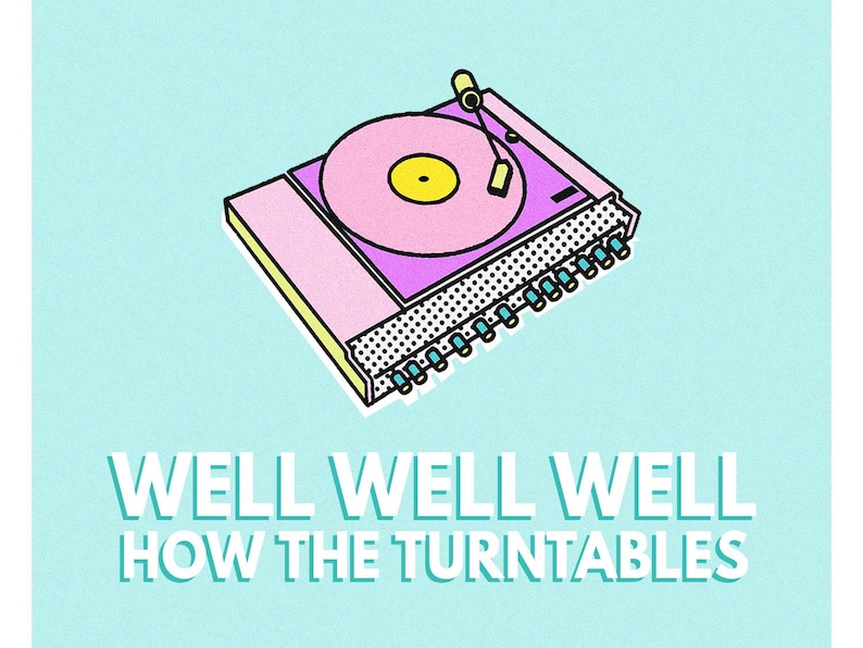 Well Well Well How The Turntables The Office Michael Etsy