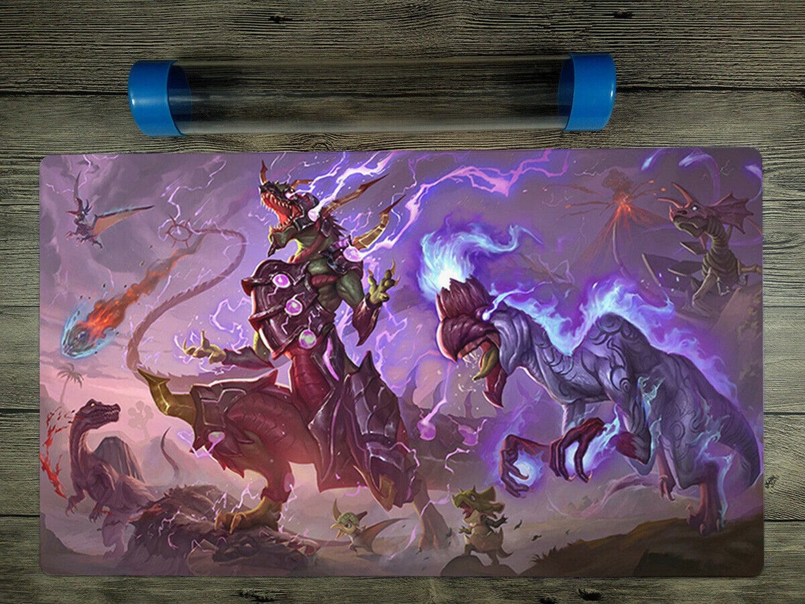 Yugioh TCG Mat Ultimate Conductor Tyranno Trading Card Game Etsy