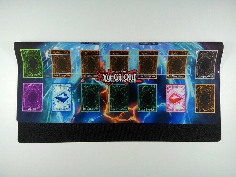 YuGiOh 2Player Master Rule 4 Link Zones custom Playmat TCG Etsy