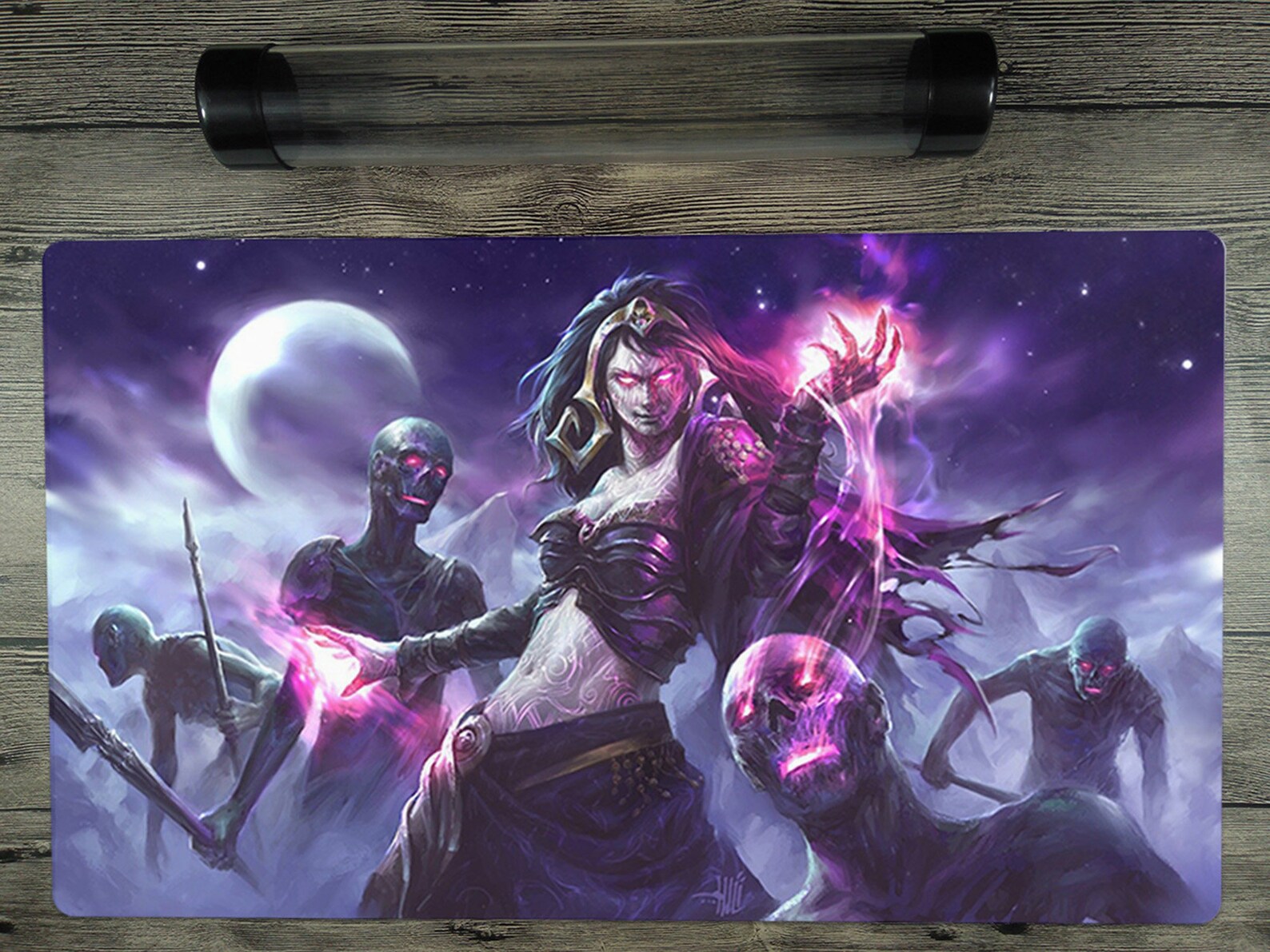 Liliana Vess Playmat Trading Card Game Custom Duel Playmat Etsy