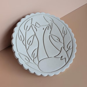 Fuchs - Keramikstempel Mandalastempel